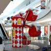 New Arrival Amusement Park Kiddie Cable Car Christmas Theme Mini Ferris Wheel Rides For Sale