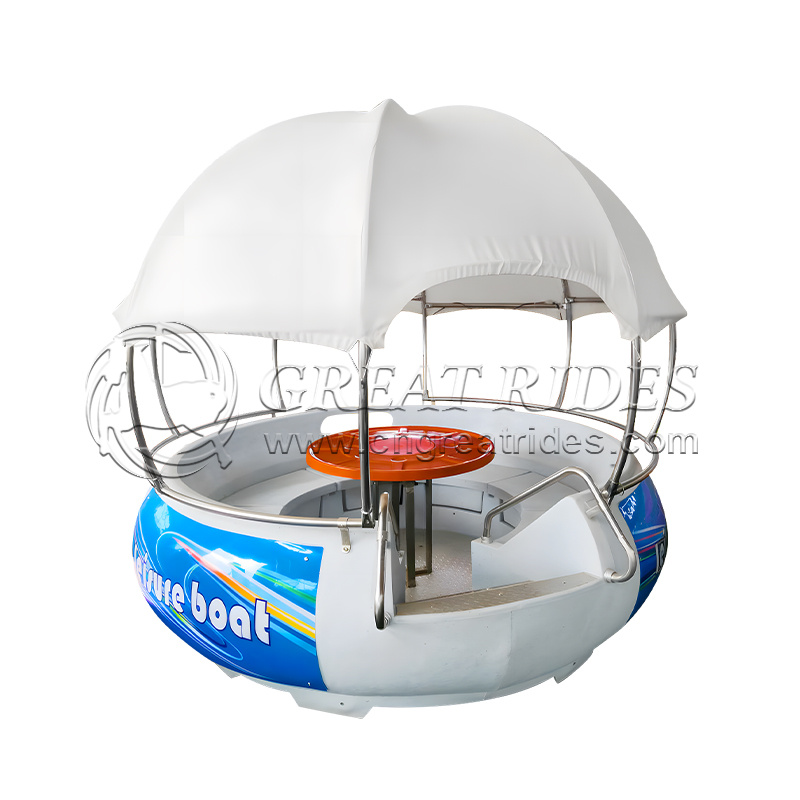Adult Entertainment Party Stove BBQ Boats Leisure Mini Barbecue Donut Boat 