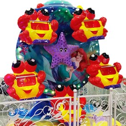 Fun Park Rides Amusement Park Attraction Kiddie Games 5 Seats Cheap Mini Ferris Wheel for Sale 