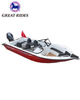 High Quality 5.8m 20ft flybridge high speed sport boat aluminium leisure luxury yachts for fishing 