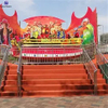 China direct manufacturer trailer mounted amusement games swing rotary disco tagada funfair rides for sale