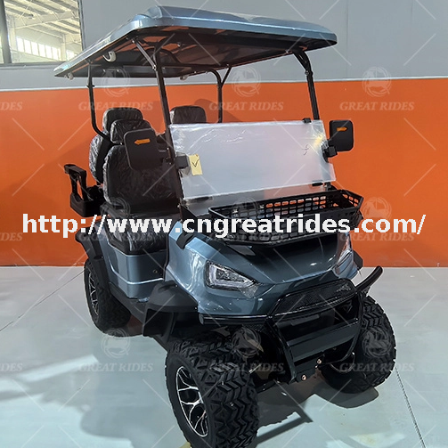 New Design Lithium Golf Cart with Solar Panel 4 Passenger off Road Golf Cart Electric Golf Cart 