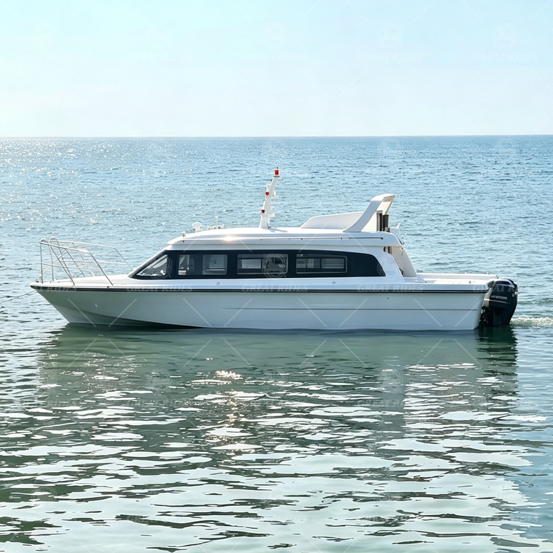 Premium 11m 36ft Fiberglass Cabin Boat for Coastal Cruising Marine Tourism and Passenger Transport