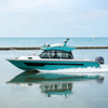 China Manufacturer 7.2m 23.6FT Full Cabin Speed Yacht Aluminum Speed Boat Customized Color Fishing Boat with CE