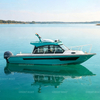 China Manufacturer 7.2m 23.6FT Full Cabin Speed Yacht Aluminum Speed Boat Customized Color Fishing Boat with CE
