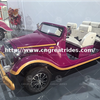 Electric Retro Vintage Classic Car 5 Seats New Model Vintage Style Electric Golf Cart