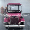  Latest Style 5 Passengers Golf Cart Luxury Electric Retro Vintage Classic Sightseeing Car
