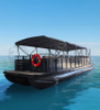 26-30 Seats Business Ships Yacht Luxury Super Yachts Classic Aluminum Pontoon Passenger Boat for Public Transport