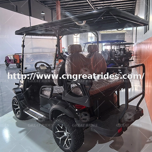 Luxury Design Long-range 4 Seater Electric Golf Cart 72 Volt for Golf Courses Resorts Scenic Area Sightseeing