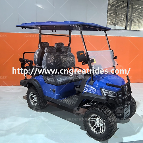 New Design Lithium Golf Cart with Solar Panel 4 Passenger off Road Golf Cart Electric Golf Cart 
