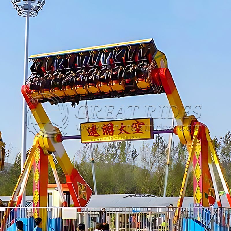Fun fair game adult amusement rides swing top spin space travel for ...