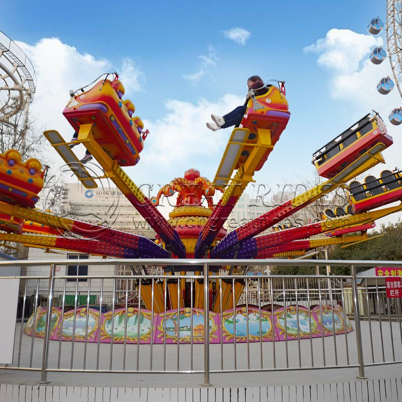 Jumping Bounce Ride Theme Park Rides Entertainment Thrill Machine Jumps Amusement Bounce ...