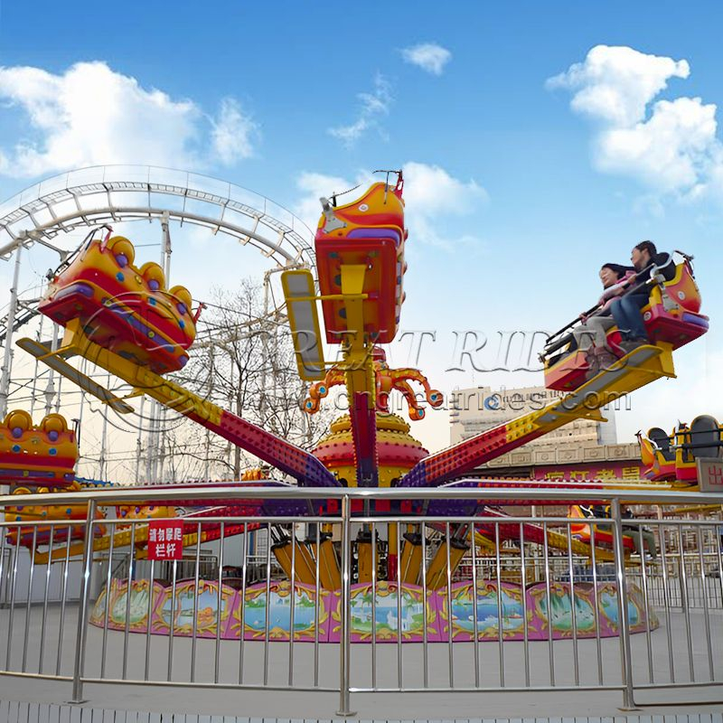 Jumping Bounce Ride Theme Park Rides Entertainment Thrill Machine Jumps Amusement Bounce ...